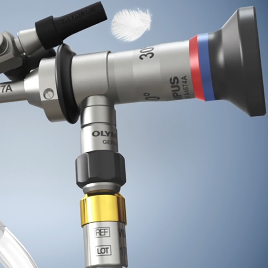 3D-animierter Produktfilm Medizintechnik. Outpatient Hysteroscopy von Olympus Surgical Technologies Europe